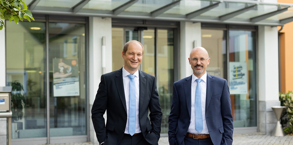 Vorstände Markus Lehner und Josef Geserer Vorstände Markus Lehner und Josef Geserer